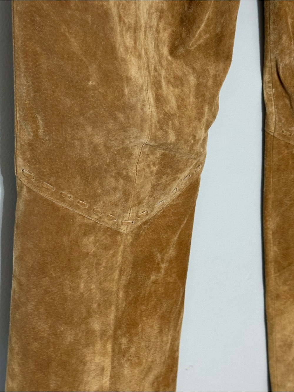 Vintage Wilson’s Leather Suede Embroidered Pants Size 8 Y2K - Picture 4 of 8